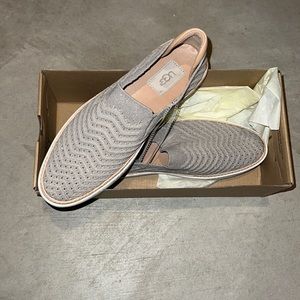 Ugg Chevron Sneaker in Metallic Brand New! Never Worn in box